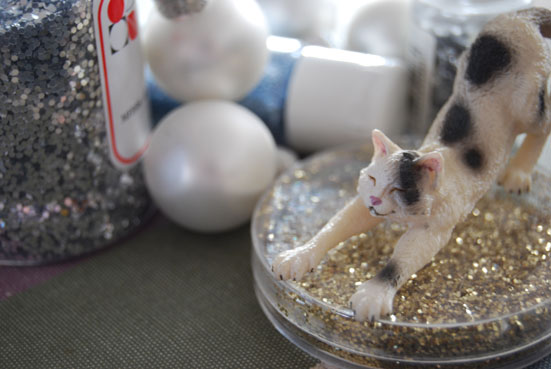 matériel pour faire des snow globes