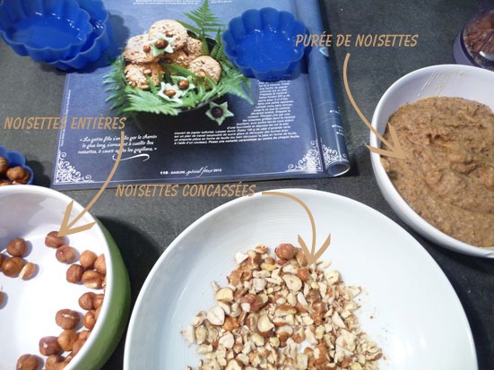 Délicieux biscuits à la noisette