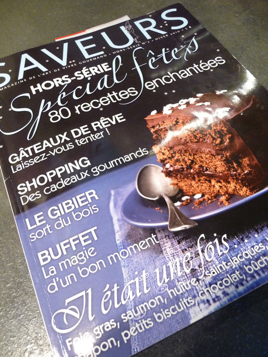 Magazine Saveurs hors-série n°7
