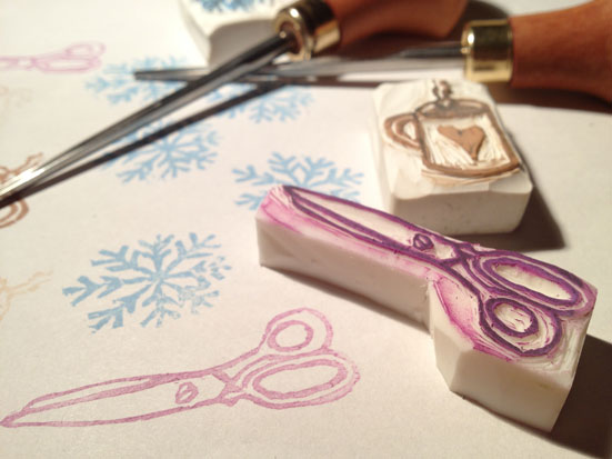Tampons en gomme - Keshigomu hanko - Rubber Stamps