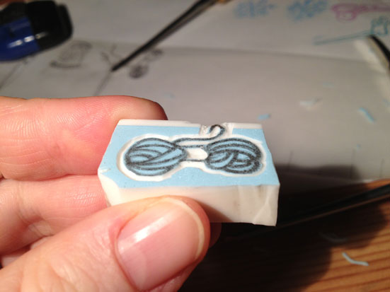 Tampons en gomme - Keshigomu hanko - Rubber Stamps