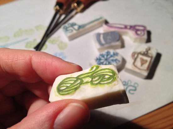 Tampons en gomme - Keshigomu hanko - Rubber Stamps