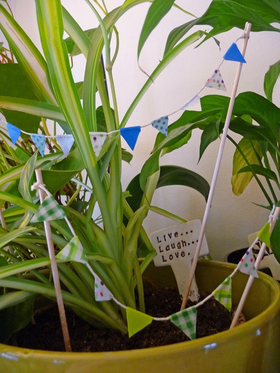 Des fanions pour décorer sa maison