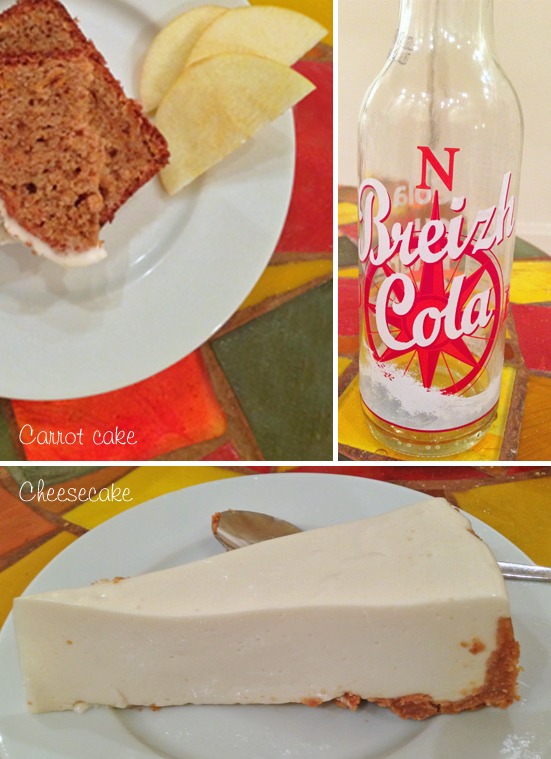 Les gâteaux du Hope Café