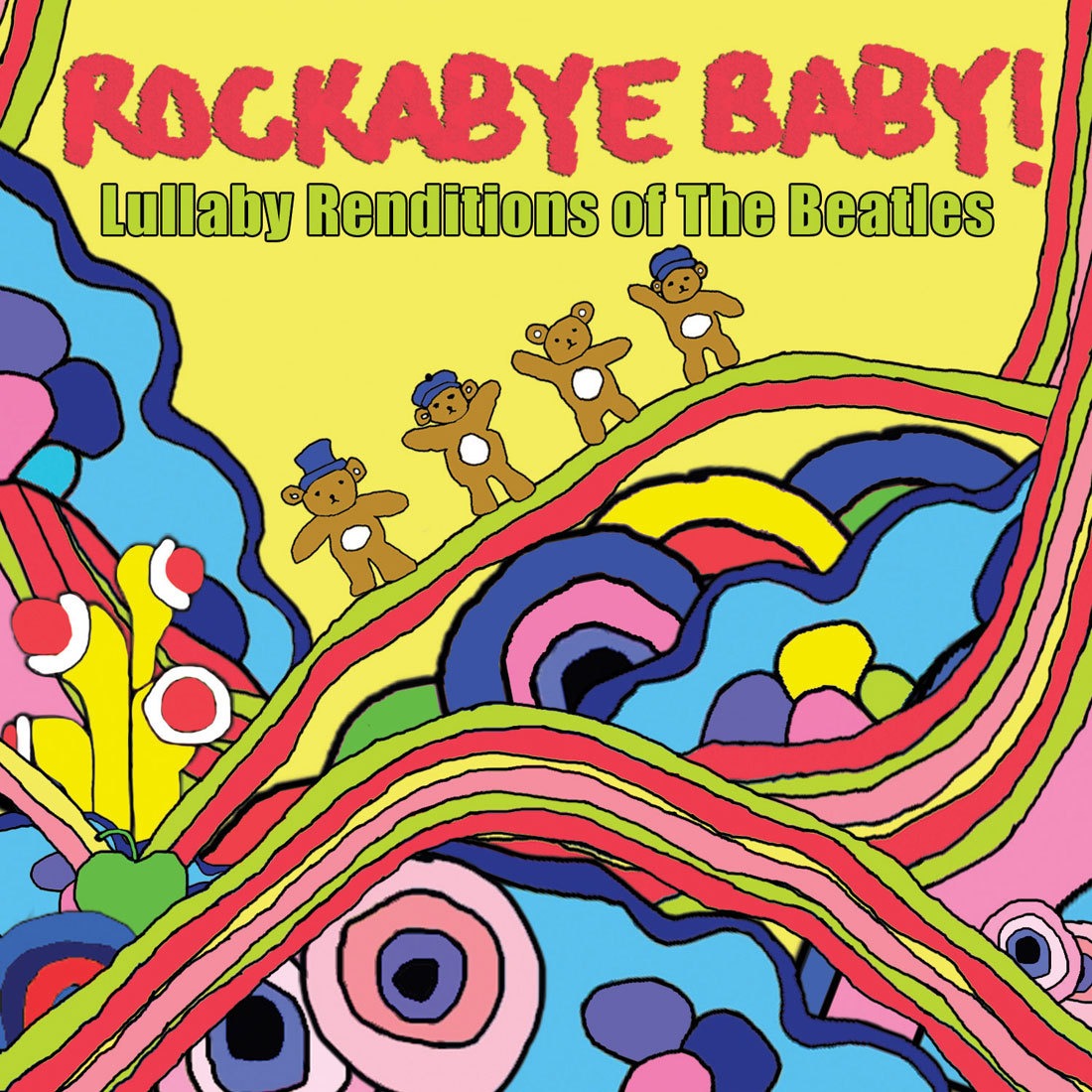 Rockabye Baby! Ou la musique de nos groupes favoris en version berceuse. Un must have ! Ici les Beatles