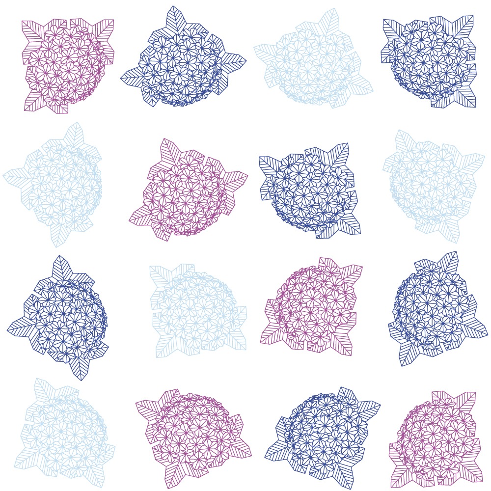 Lange pour bébé avec motif imprimé à la main - Kraftille Lange 01 Copie 3