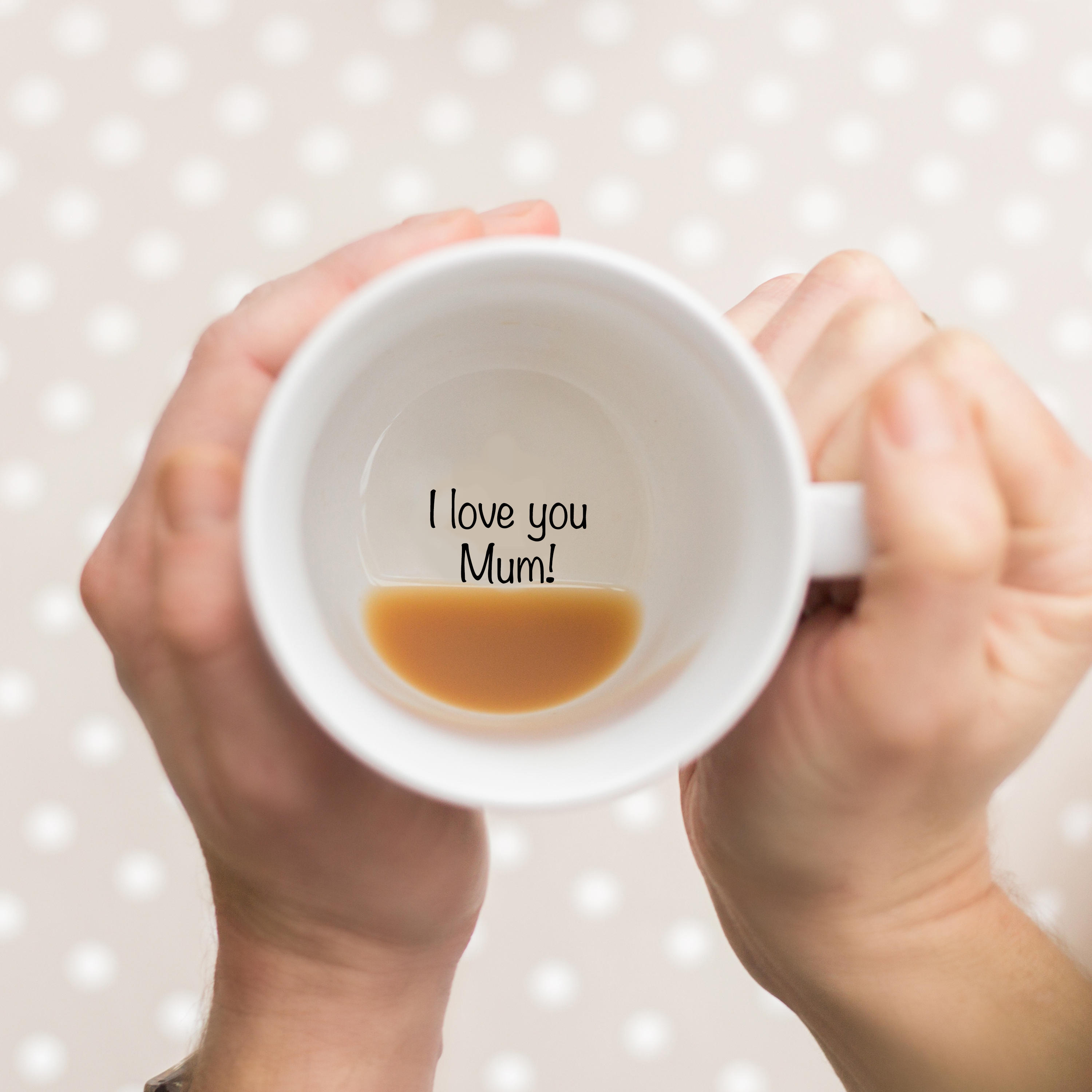 Gift For Mum, I Love You Mom, coffee mug, I love you, love you mom, Hidden Message, Secret Message, mug, mugs