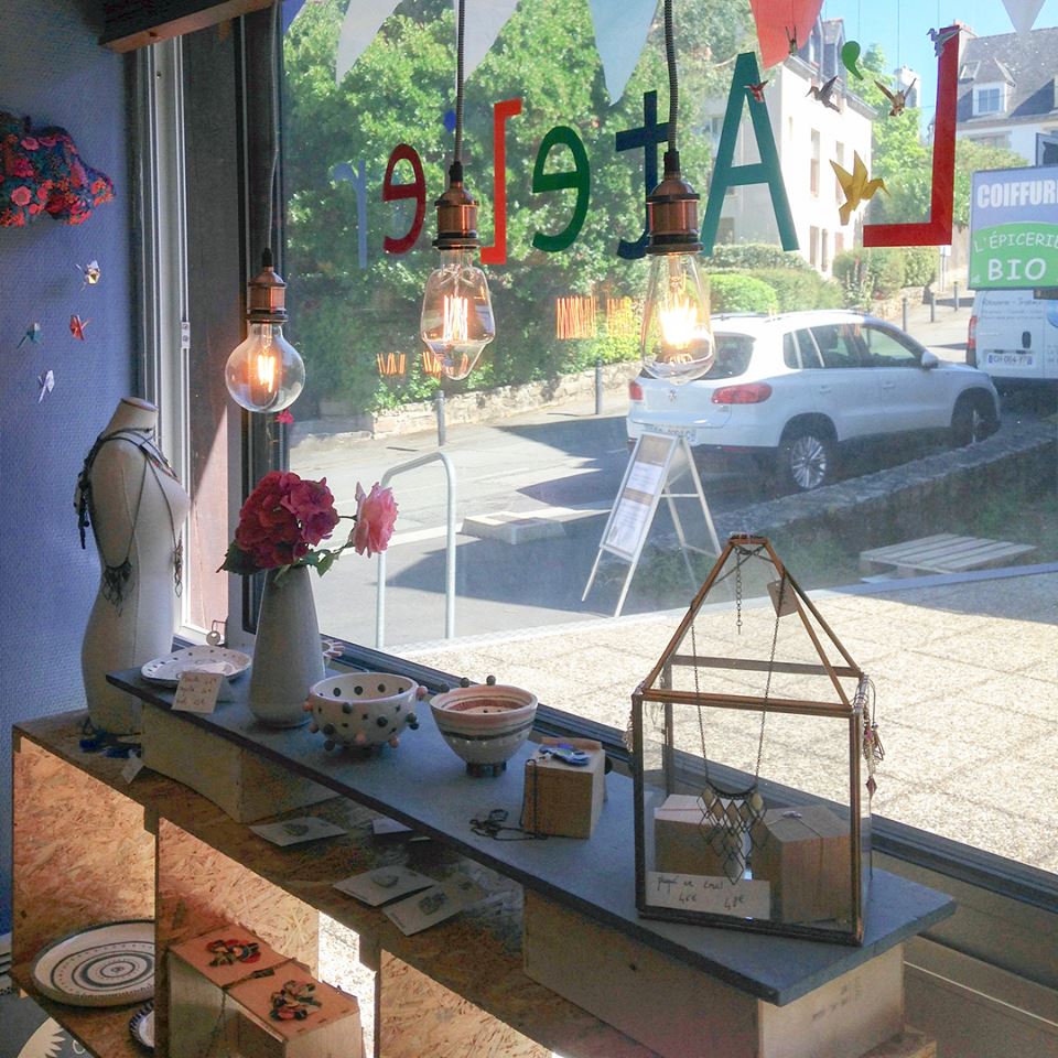 boutique de créateurs, atelier, galerie