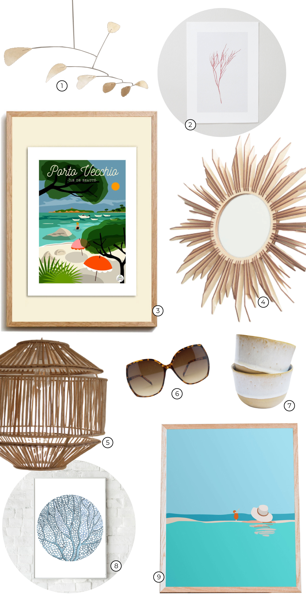 4 ambiances déco pour un air de vacances en bord de mer 3 decoration de plage portovecchio