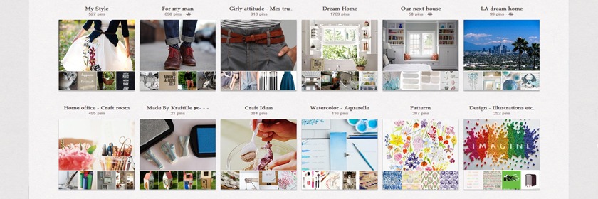 You are currently viewing Pinterest, mon péché mignon