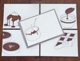 Des cartes letterpress dans ma boutique !
