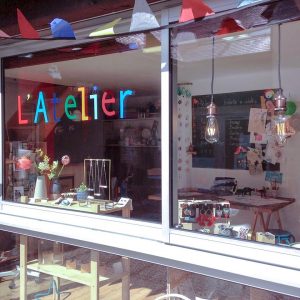 boutique de créateurs, atelier, galerie
