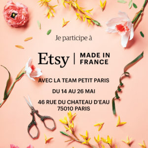 Lire la suite à propos de l’article Retrouvez-moi lors de la boutique éphémère Etsy Made in France