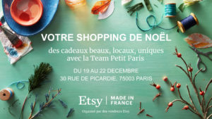 Lire la suite à propos de l’article Marché de Noël 2019 : Etsy Made in France x Team Petit Paris