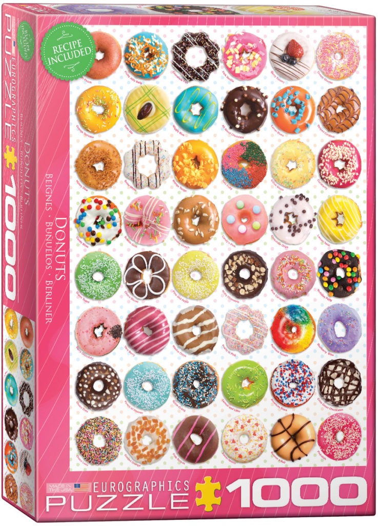 Idées feel good pour aller mieux 14 donuts puzzle 1000 pieces.62247 1.fs