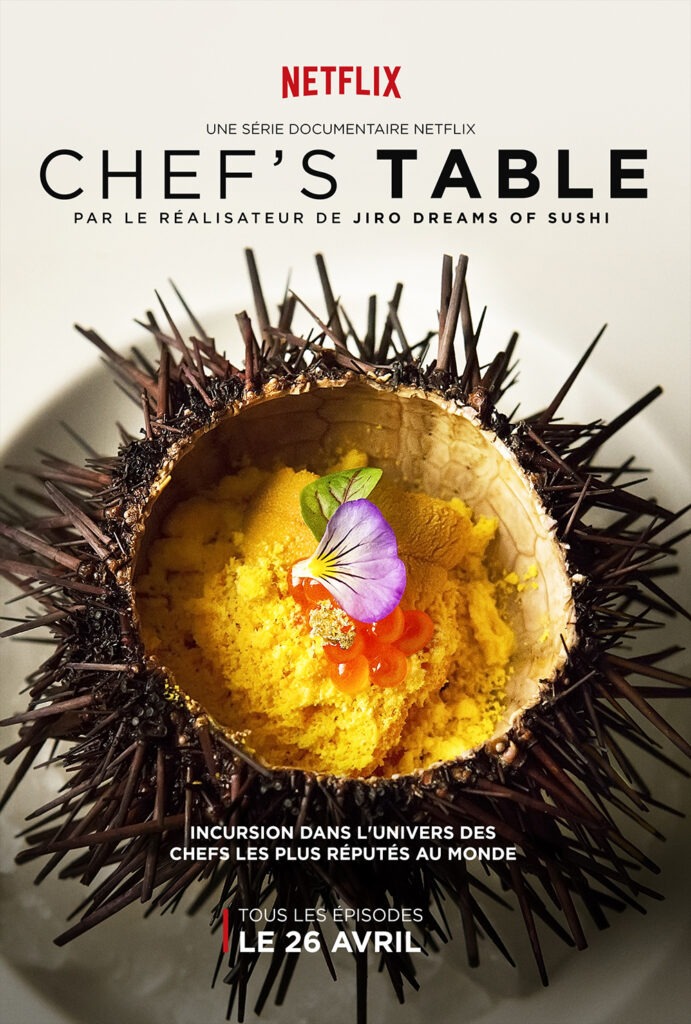 S'inspirer de l'histoire et du processus créatif d'artistes, chefs... 3 chefs table netflix