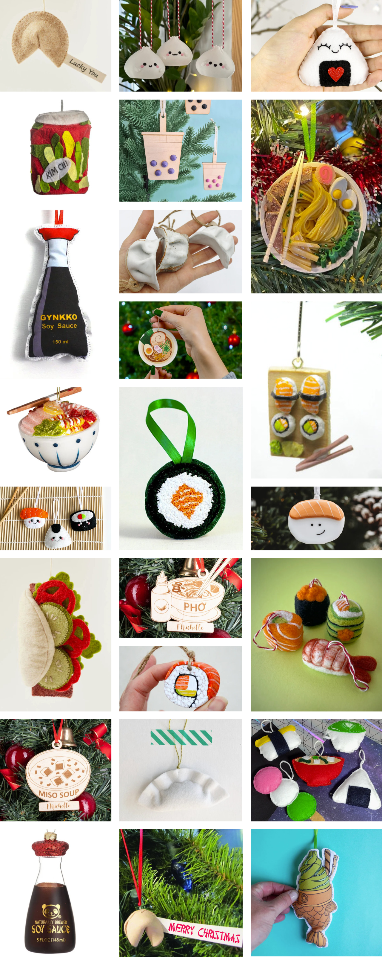 Les plus jolies déco de Noël pour votre sapin 5 blog deco noel 2022 foodie nourriture asiatique 1