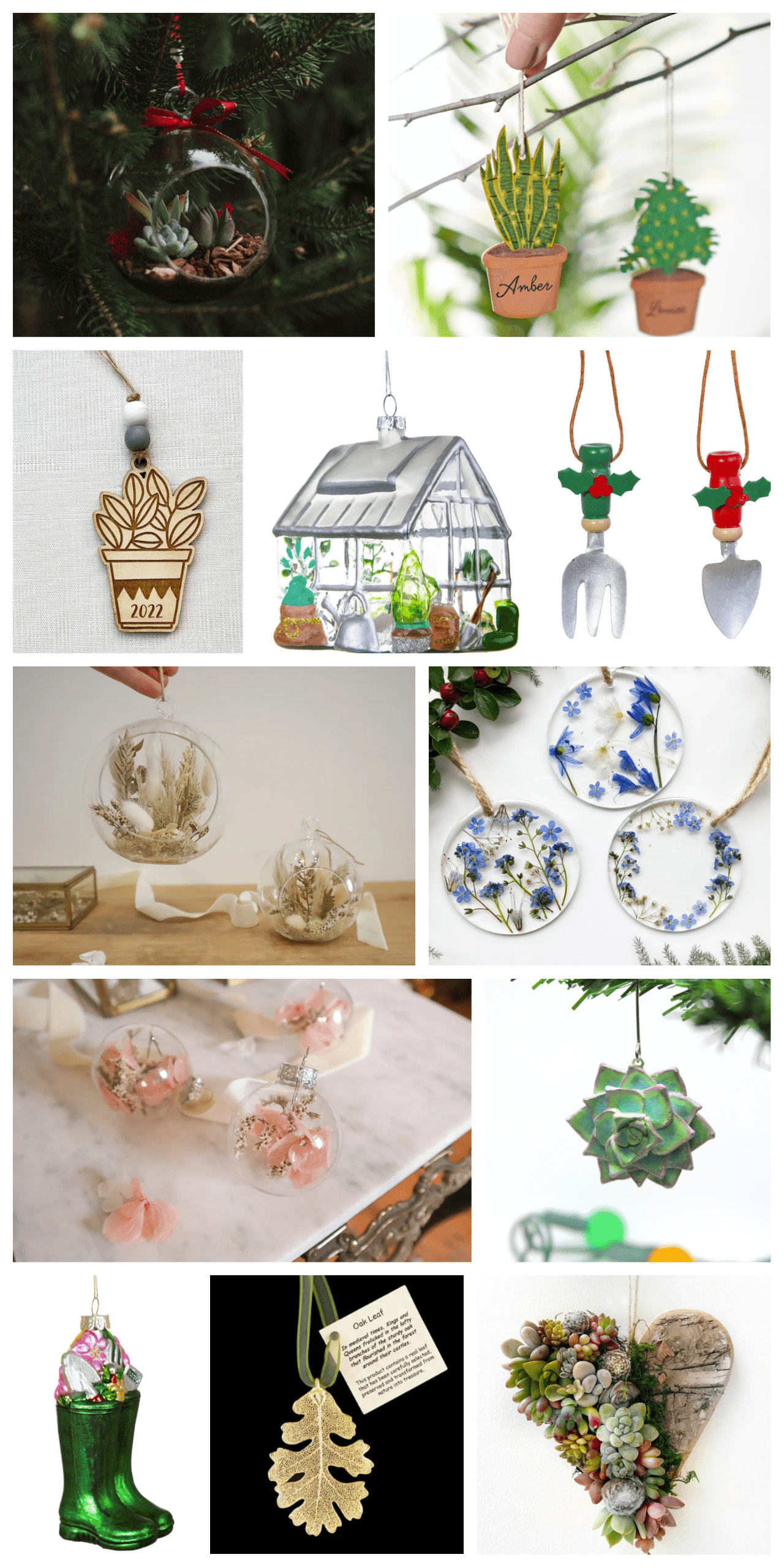Les plus jolies déco de Noël pour votre sapin 10 blog deco noel 2022 plantes 1