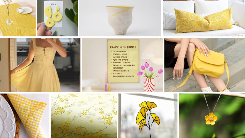 You are currently viewing Sélection Jaune Beurre 2025 : 45 Créations Artisanales Etsy